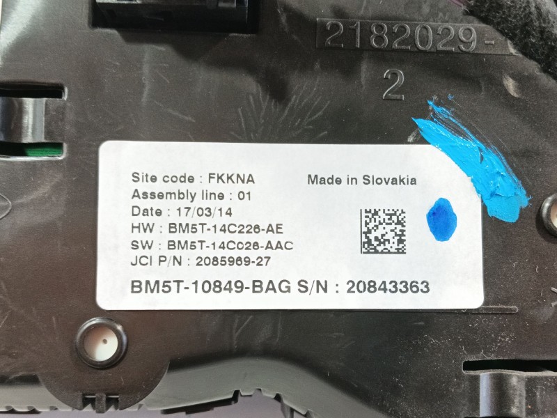 Recambio de cuadro instrumentos para ford focus iii sedán 1.0 ecoboost referencia OEM IAM   