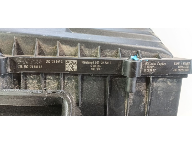 Recambio de soporte filtro aire para audi q2 (gab, gag) 1.6 tdi referencia OEM IAM   