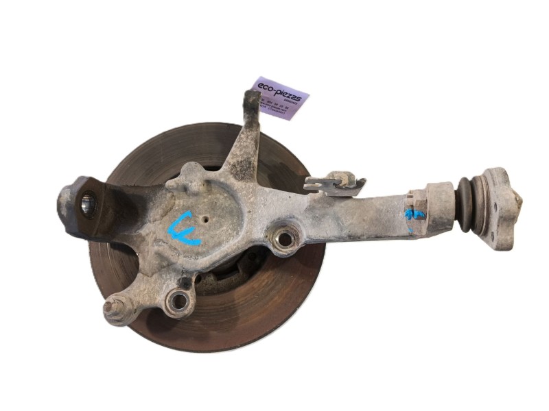 Recambio de mangueta delantera derecha para nissan cabstar e (tl_, vl_) 125.35, 125.45 (tl0, vl0) referencia OEM IAM 400109X200 