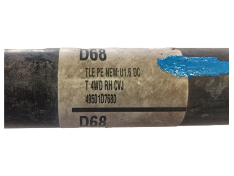 Recambio de transmision delantera derecha para hyundai tucson (tl, tle) 1.6 crdi referencia OEM IAM 49501D7680  