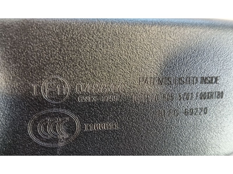 Recambio de espejo interior para mazda 3 hatchback (bp) 2.0 skyactiv-g m hybrid referencia OEM IAM   