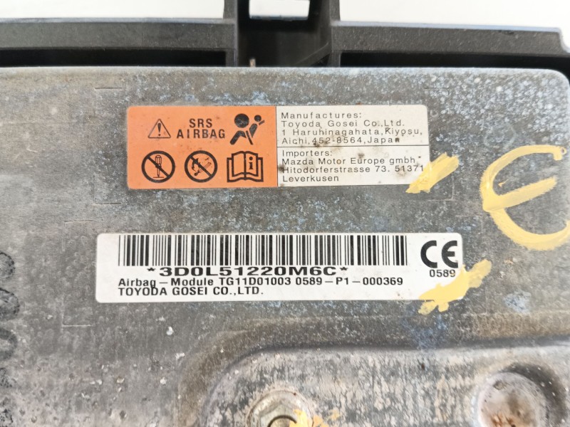 Recambio de airbag delantero izquierdo para mazda 3 hatchback (bp) 2.0 skyactiv-g m hybrid referencia OEM IAM   