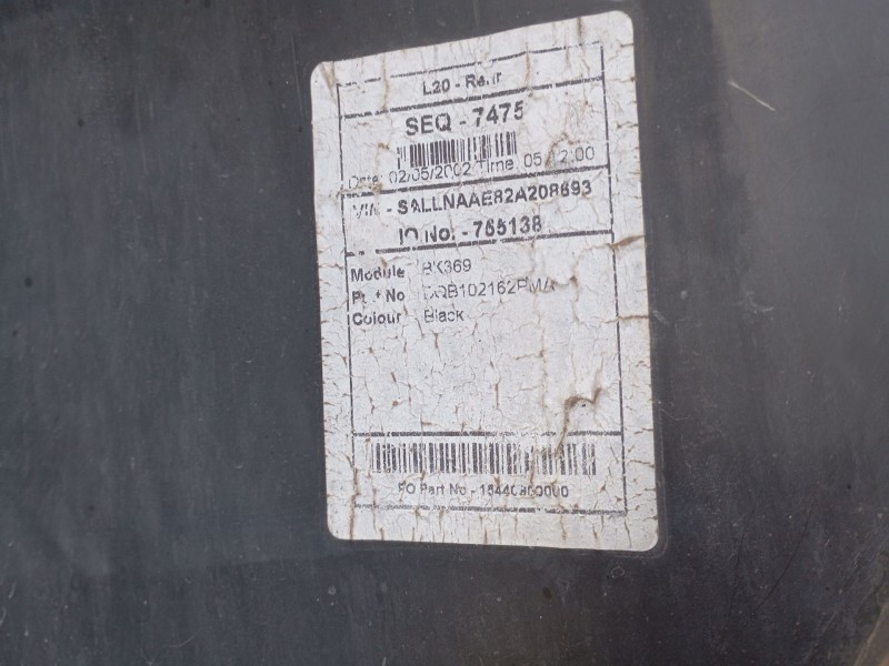 Recambio de paragolpes trasero para land rover freelander i (l314) 2.0 td4 4x4 referencia OEM IAM DQC101370LDA  