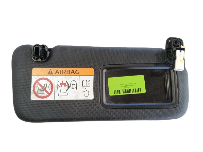 Recambio de parasol derecho para mazda 3 hatchback (bp) 2.0 skyactiv-g m hybrid referencia OEM IAM   