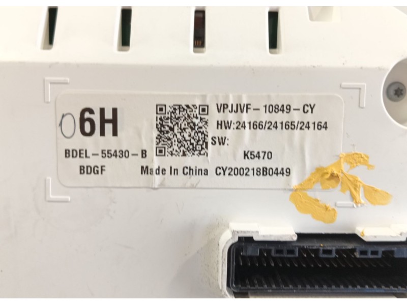 Recambio de cuadro instrumentos para mazda 3 hatchback (bp) 2.0 skyactiv-g m hybrid referencia OEM IAM   