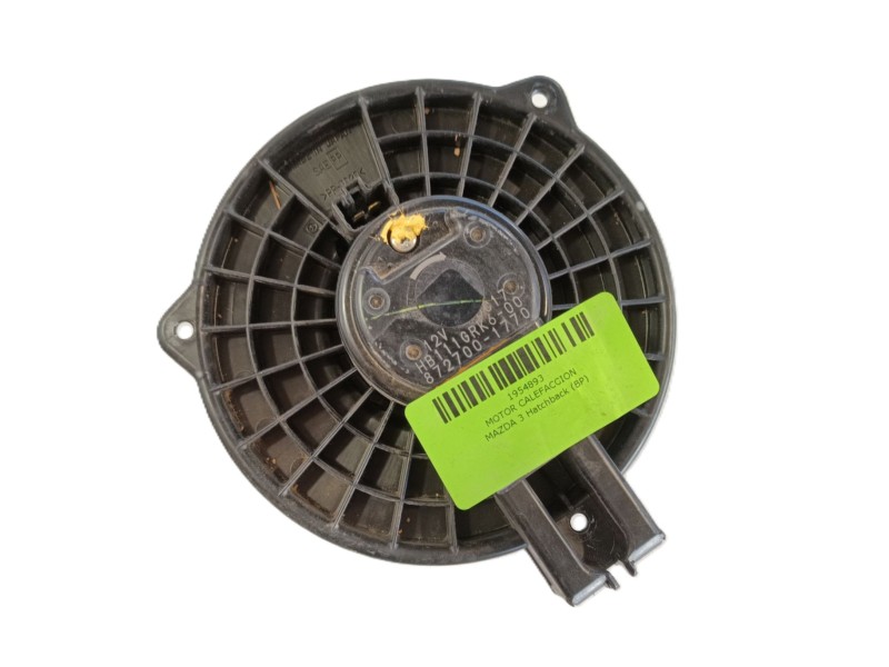 Recambio de motor calefaccion para mazda 3 hatchback (bp) 2.0 skyactiv-g m hybrid referencia OEM IAM   