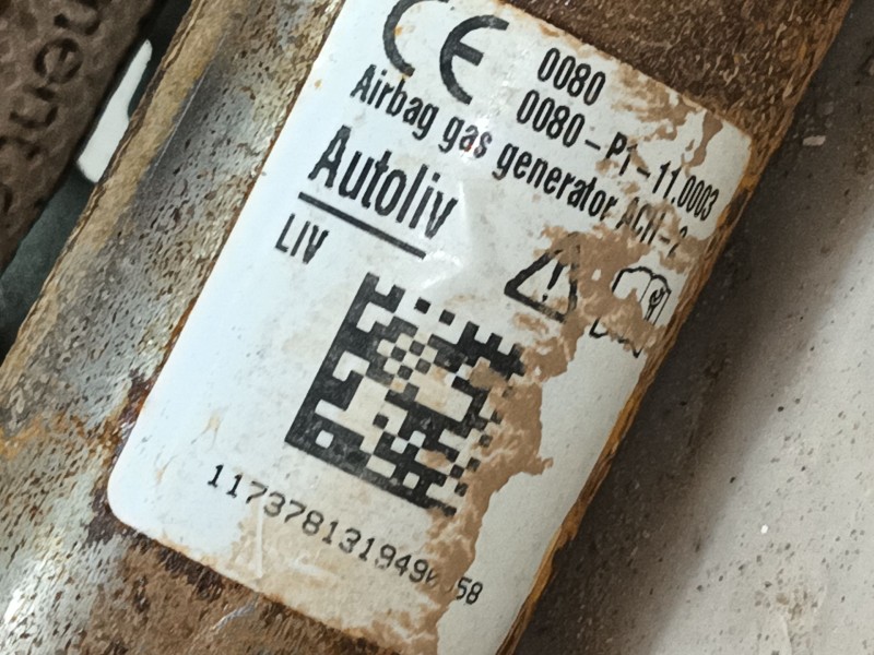 Recambio de airbag cortina delantero derecho para mercedes-benz cla coupé (c117) cla 220 cdi / d (117.303) referencia OEM IAM A1