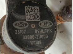 Recambio de inyector para kia stonic (yb) 1.6 crdi referencia OEM IAM 338002U000   2
