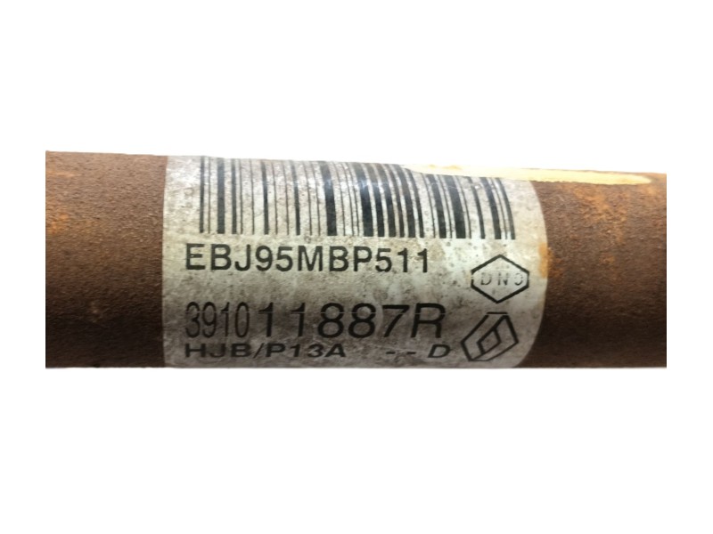 Recambio de transmision delantera izquierda para renault captur ii (hf_) tce 140 (hfn0) referencia OEM IAM VERE7035 / 391011887R