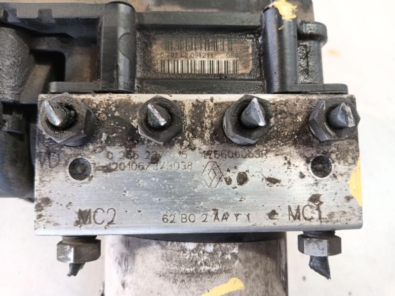 Recambio de abs para renault master iii autobús (jv) 2.3 dci 125 fwd (jv0c, jv0d, jv0h, jv0g, jv0j) referencia OEM IAM 476608029