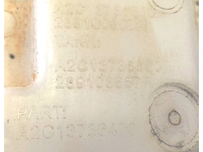 Recambio de deposito limpia para renault captur ii (hf_) tce 140 (hfn0) referencia OEM IAM 289108657R  