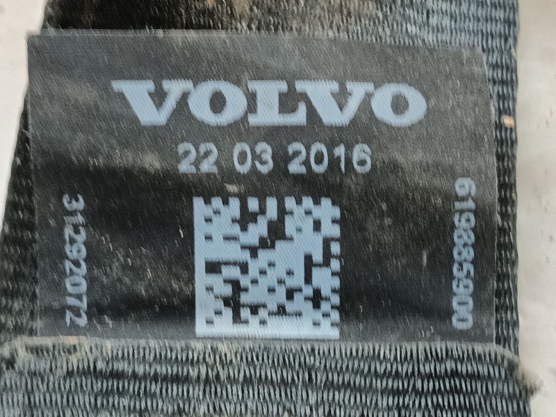 Recambio de cinturon seguridad trasero izquierdo para volvo v40 hatchback (525) d2 referencia OEM IAM   