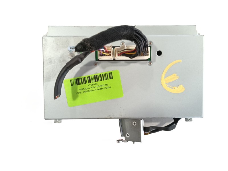 Recambio de pantalla multifuncion para opel insignia a sedán (g09) 2.0 cdti (69) referencia OEM IAM   