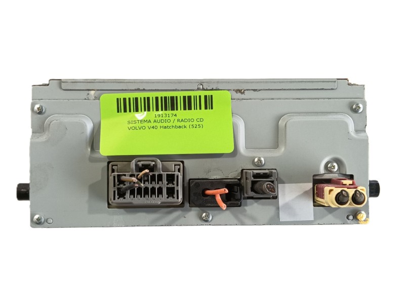 Recambio de sistema audio / radio cd para volvo v40 hatchback (525) d2 referencia OEM IAM   