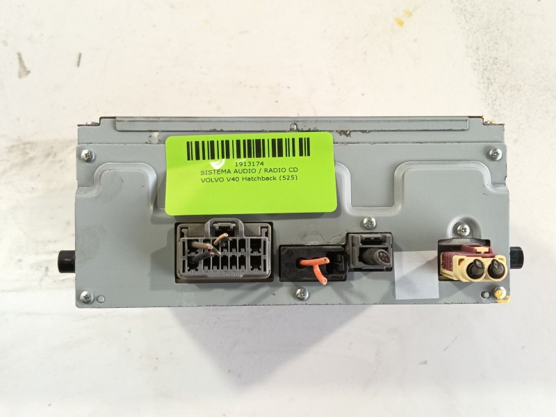 Recambio de sistema audio / radio cd para volvo v40 hatchback (525) d2 referencia OEM IAM   