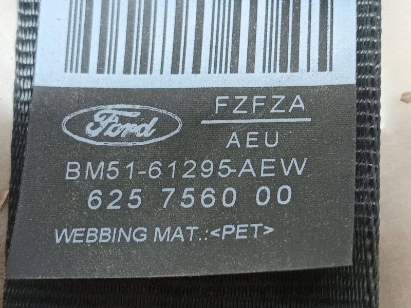 Recambio de cinturon seguridad delantero izquierdo para ford focus iii sedán 1.0 ecoboost referencia OEM IAM 1767652 / 1764014  