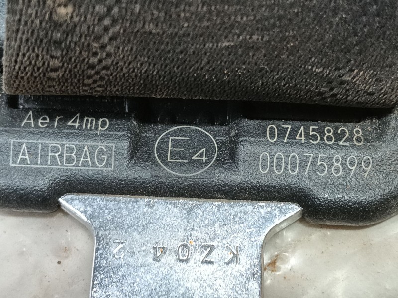 Recambio de cinturon seguridad delantero izquierdo para mazda 3 hatchback (bp) 2.0 skyactiv-g m hybrid referencia OEM IAM   