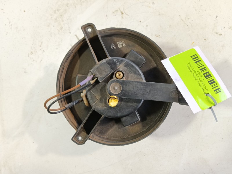 Recambio de ventilador calefaccion para nissan trade furgoneta 75 referencia OEM IAM   