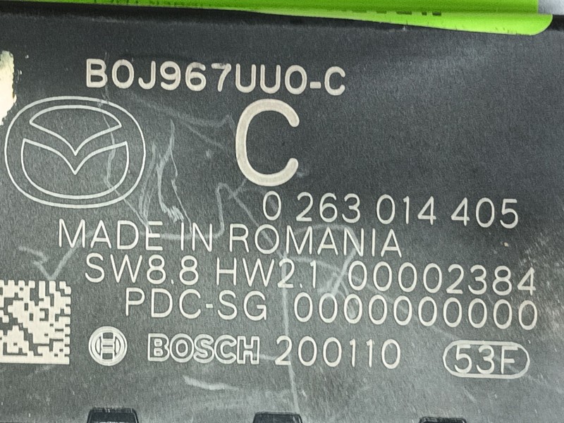 Recambio de modulo electronico para mazda 3 hatchback (bp) 2.0 skyactiv-g m hybrid referencia OEM IAM   