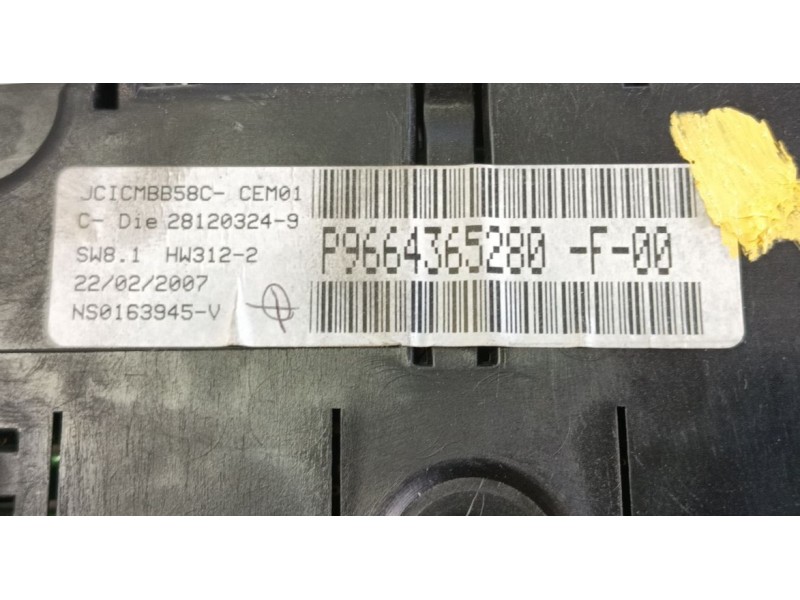Recambio de cuadro instrumentos para citroën c4 picasso i monospace (ud_) 2.0 hdi 138 referencia OEM IAM   