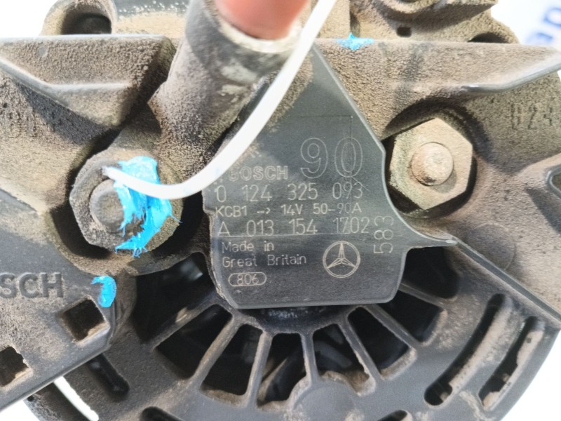 Recambio de alternador para mercedes-benz sprinter 3-t furgoneta (b903) 313 cdi (903.663, 903.662, 903.661) referencia OEM IAM 0