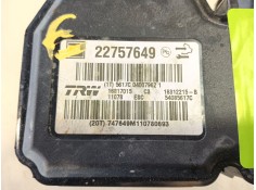 Recambio de abs para opel insignia a sedán (g09) 2.0 cdti (69) referencia OEM IAM 0 / 22757652   2