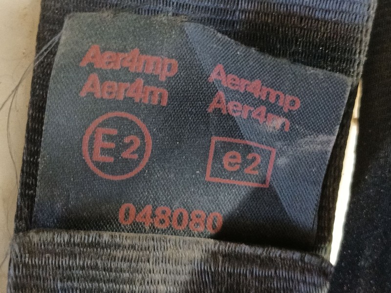 Recambio de cinturon seguridad delantero derecho para citroën berlingo / berlingo first monospace (mf_, gjk_, gfk_) 1.9 d (mfwjz