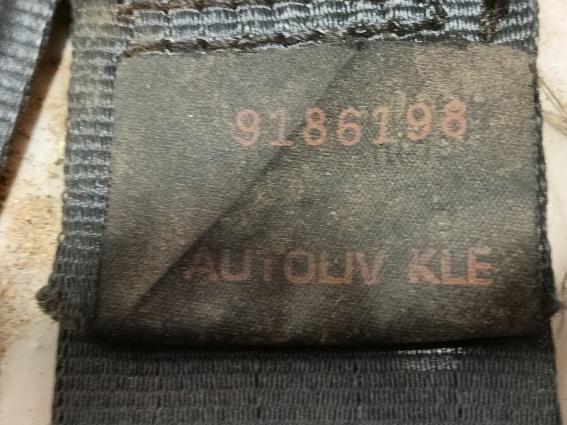 Recambio de cinturon seguridad delantero derecho para citroën berlingo / berlingo first monospace (mf_, gjk_, gfk_) 1.9 d (mfwjz