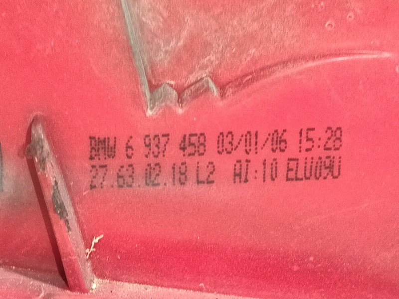 Recambio de piloto trasero derecho para bmw 3 (e90) 320 d referencia OEM IAM 63216937458  