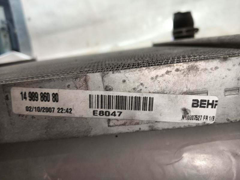 Recambio de radiador agua para citroën jumpy ii furgoneta 1.6 hdi 90 16v referencia OEM IAM 1330Q7  