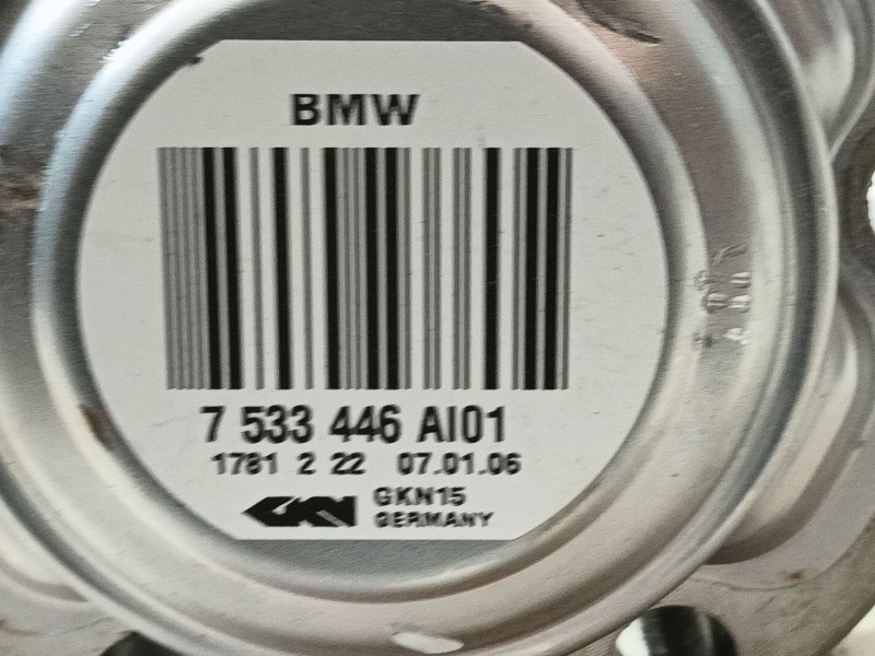 Recambio de transmision trasera derecha para bmw 3 (e90) 320 d referencia OEM IAM 33217533446 7533446AI01 