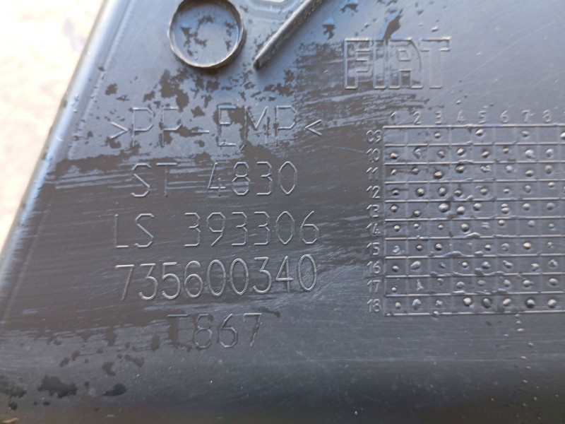 Recambio de torpedo para fiat doblo cargo (263_) 1.6 d multijet referencia OEM IAM   