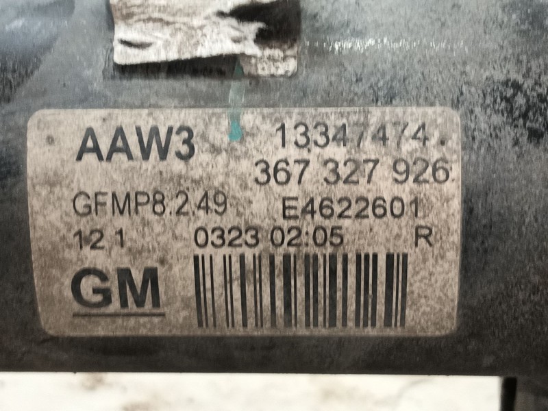 Recambio de amortiguador delantero derecho para opel insignia a sedán (g09) 2.0 cdti (69) referencia OEM IAM 0 / 13245967  