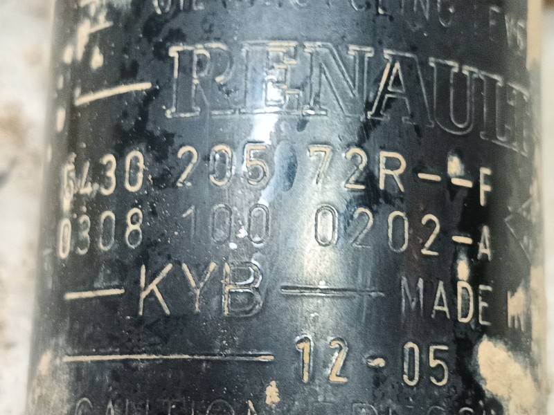 Recambio de amortiguador delantero izquierdo para renault kangoo / grand kangoo ii (kw0/1_) 1.5 dci 110 (kw0c, kw0h) referencia 