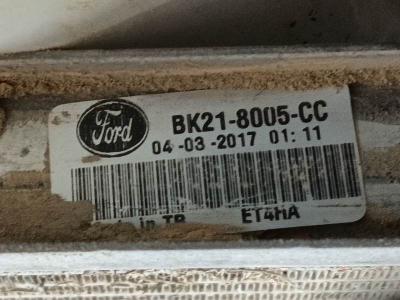 Recambio de radiador agua para ford transit v363 furgoneta (fcd, fdd) 2.0 ecoblue referencia OEM IAM   