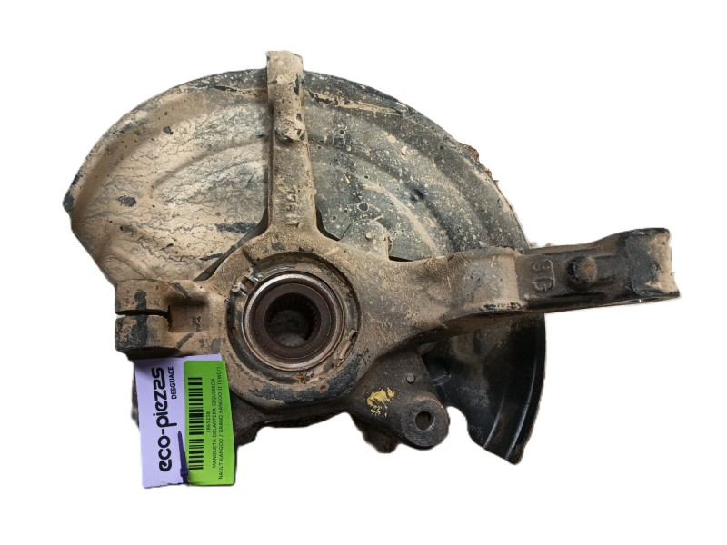 Recambio de mangueta delantera izquierda para renault kangoo / grand kangoo ii (kw0/1_) 1.5 dci 110 (kw0c, kw0h) referencia OEM 