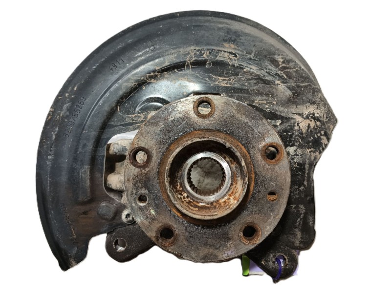 Recambio de mangueta delantera izquierda para renault kangoo / grand kangoo ii (kw0/1_) 1.5 dci 110 (kw0c, kw0h) referencia OEM 