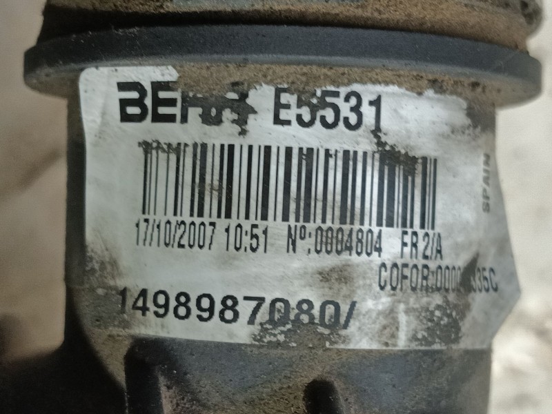 Recambio de intercooler para citroën jumpy ii furgoneta 1.6 hdi 90 16v referencia OEM IAM 0384K4 1498987080 