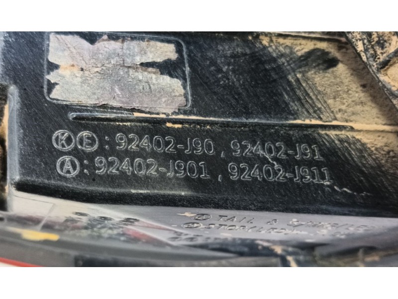 Recambio de piloto trasero derecho para hyundai kona (os, ose, osi) 1.0 t-gdi referencia OEM IAM   