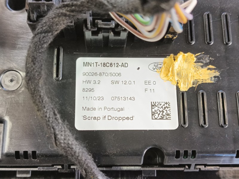 Recambio de mando calefaccion / aire acondicionado para ford puma (j2k, cf7) 1.0 ecoboost referencia OEM IAM 2638321  