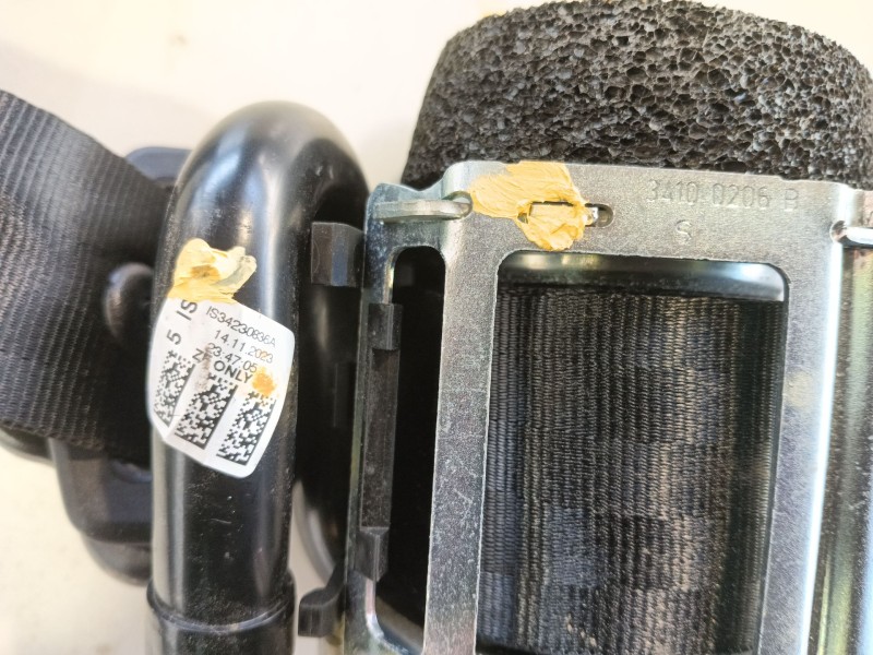 Recambio de cinturon seguridad trasero derecho para ford puma (j2k, cf7) 1.0 ecoboost referencia OEM IAM   