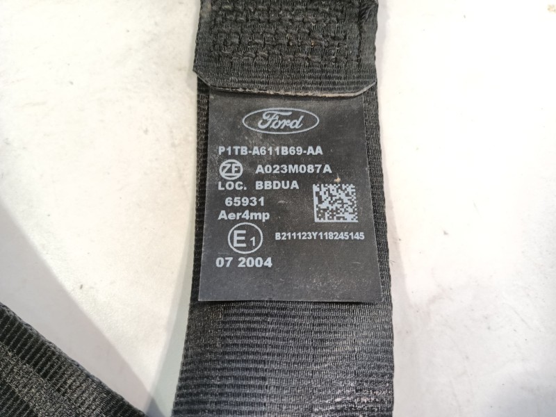 Recambio de cinturon seguridad trasero izquierdo para ford puma (j2k, cf7) 1.0 ecoboost referencia OEM IAM   