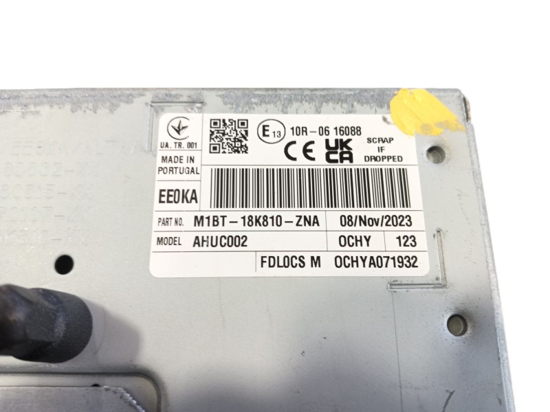 Recambio de sistema audio / radio cd para ford puma (j2k, cf7) 1.0 ecoboost referencia OEM IAM   