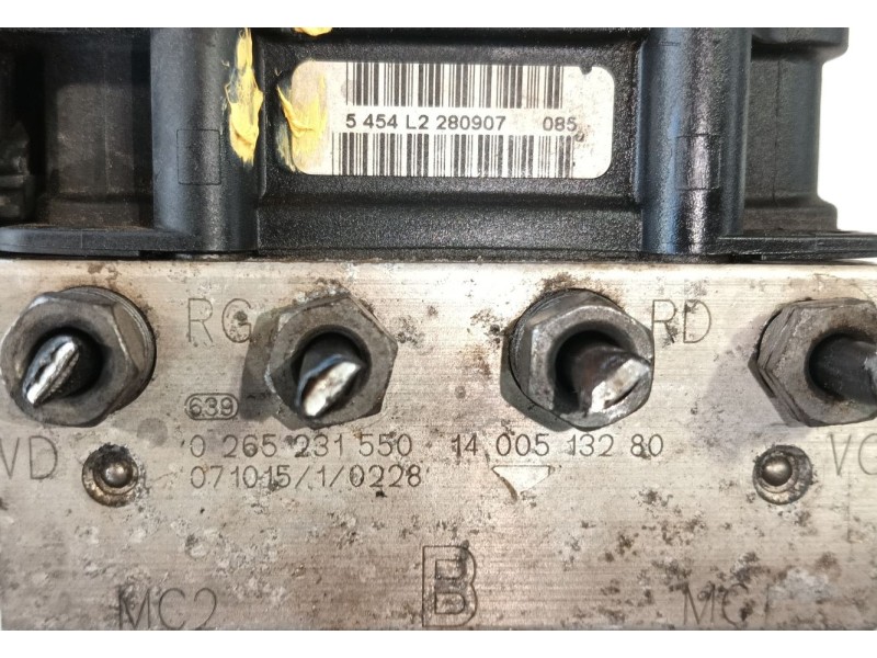 Recambio de abs para citroën jumpy ii furgoneta 1.6 hdi 90 16v referencia OEM IAM 4541N6  