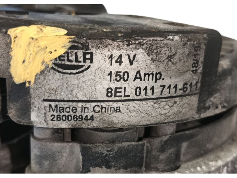 Recambio de alternador para fiat scudo furgoneta (270_, 272_) 2.0 d multijet referencia OEM IAM 0009646065488 / 0009646065180 / 