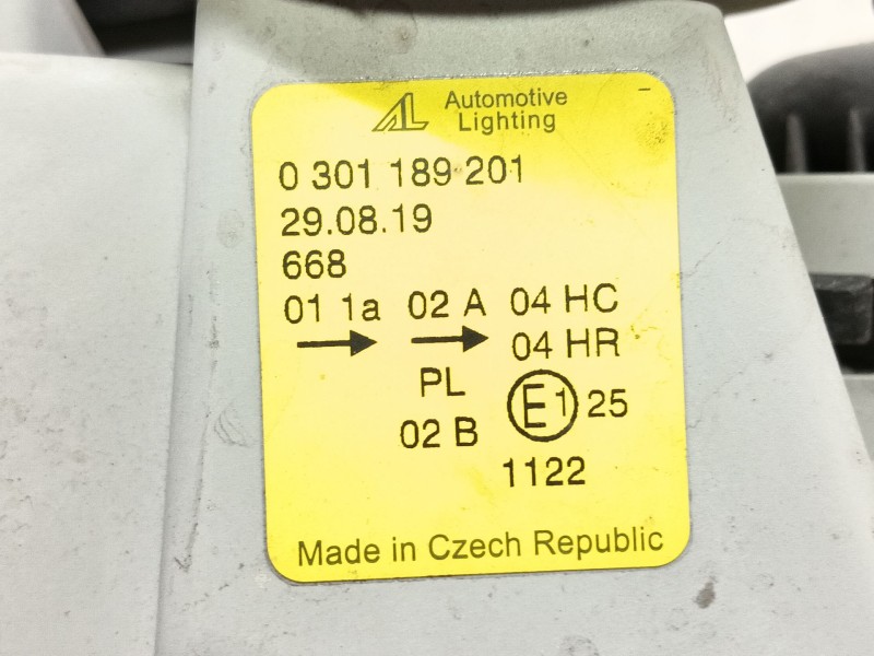 Recambio de faro izquierdo para mercedes-benz vaneo (w414) furgoneta compacta 1.7 cdi vaneo (414.700) referencia OEM IAM 0301189