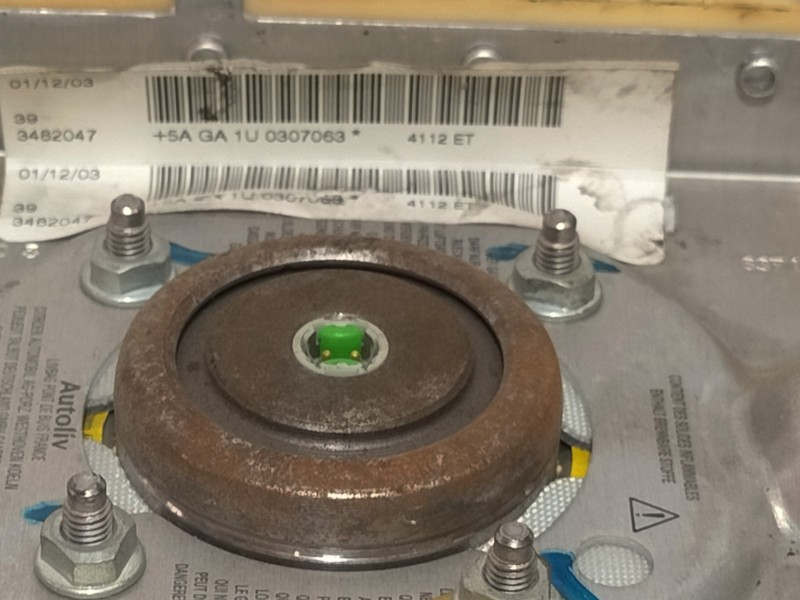 Recambio de airbag delantero izquierdo para peugeot expert kasten komfort confort referencia OEM IAM 3482047  