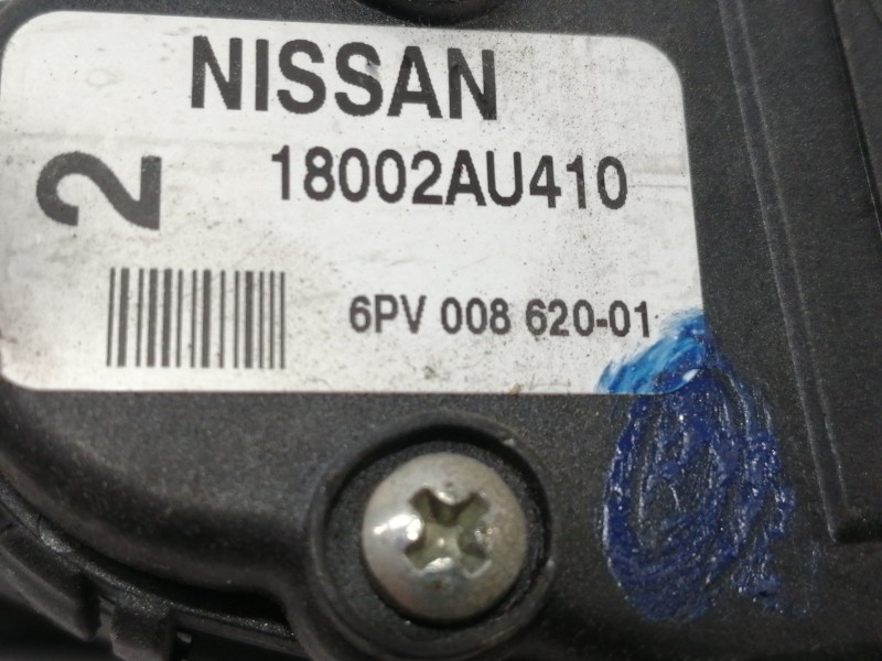 Recambio de potenciometro pedal para nissan almera (n16/e) 1.5 dci turbodiesel cat referencia OEM IAM 18002AU410 6PV00862001 