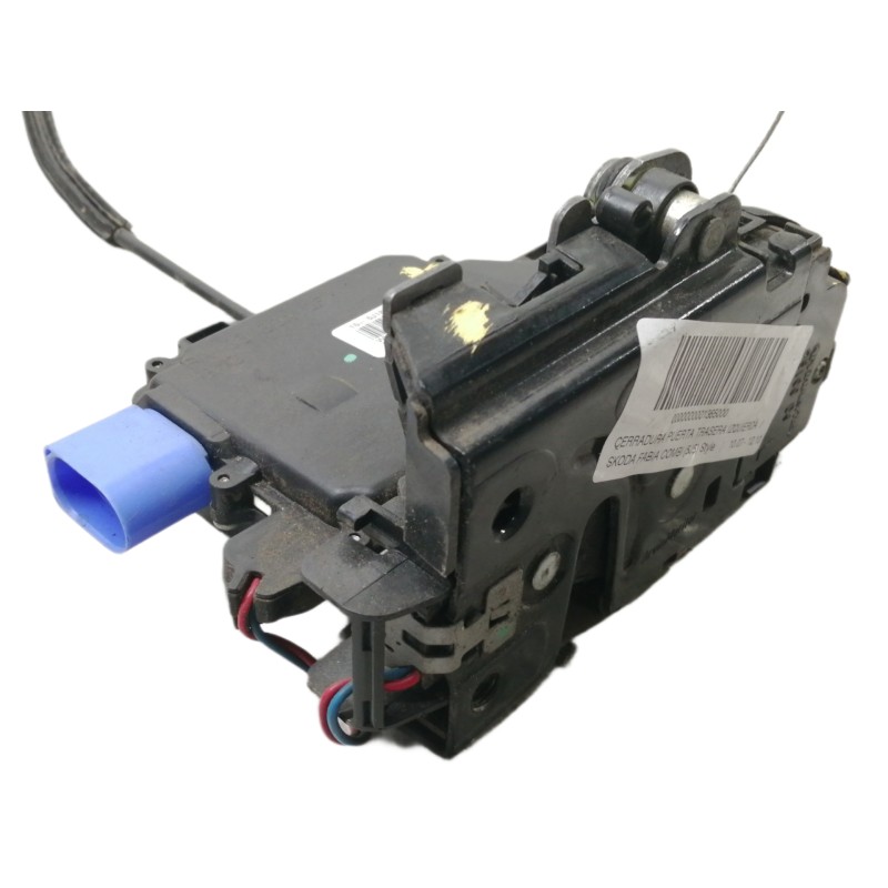 Recambio de cerradura puerta trasera izquierda para skoda fabia combi (5j5) style referencia OEM IAM 5J1837015  WL3CZA03780
