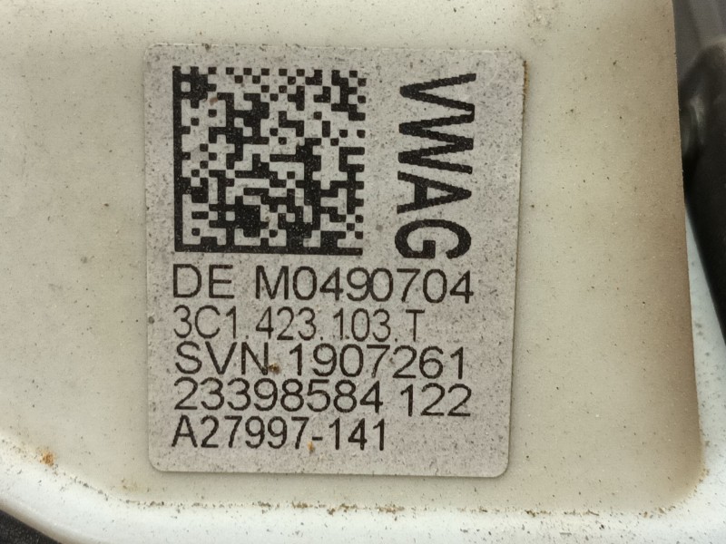 Recambio de cremallera direccion para seat alhambra (710, 711) 2.0 tdi referencia OEM IAM 3AB423061M 3AB423050M 